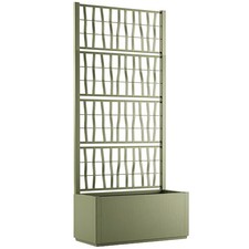 Fioriera alta cm 175 con vaso