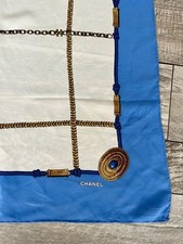 Carré Chanel Vintage En Soie