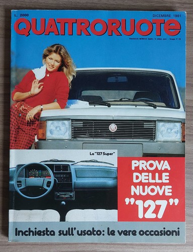 Quattroruote dicembre 1981 - quattroruote,