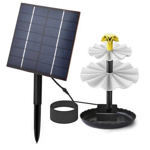 Fontana solare funzionale 5w - fontana,