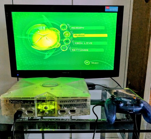 Console xbox crystal - crystal, +