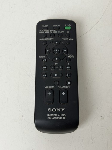 Sony amu009 remote - sony, rm-amu009