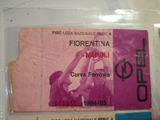 BIGLIETTO TICKET CALCIO NAPOLI