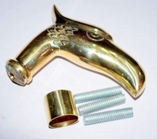 Manico testa aquila finitura - testa, d'aquila