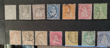 1862/1881 14 timbres Suisse