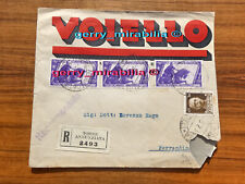 1933 LETTERA BUSTA PUBBLICITARIA VOIELLO GIOVANNI PASTA TORRE ANNUNZIATA NAPOLI