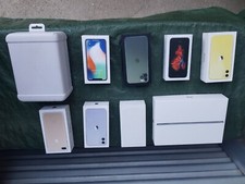 7 Scatole Originali iPhone Apple  Vari Modelli  più 1 x  ipad  e 1 cuffie  beats