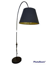 Lampada da soggiorno ad arco, piantana, nera, occasione 