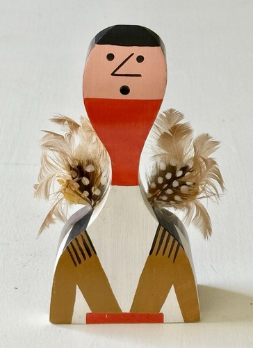 Bambola vintage legno - in, vitra