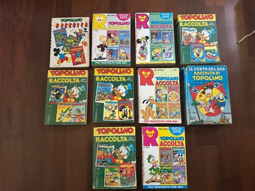 Lotto topolino raccolta - lotto, walt