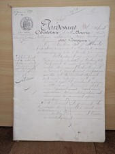 libro antico - Atto notarile