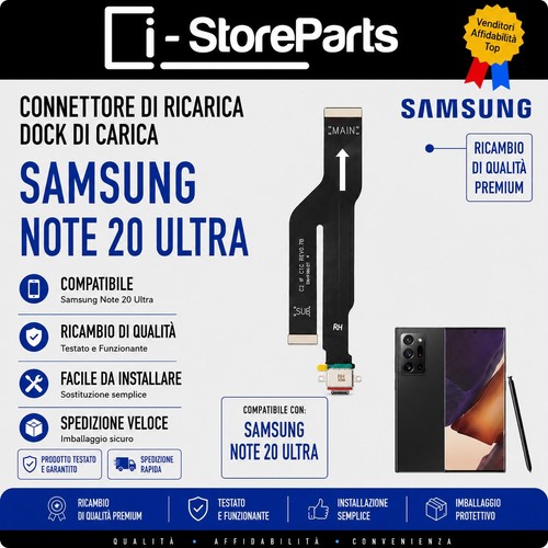 Connettore carica dock - connettore, di