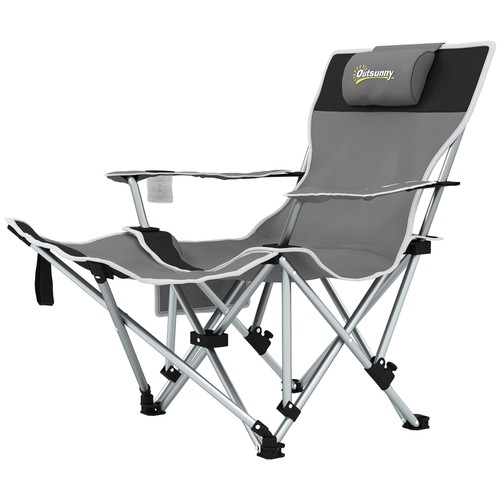 Outsunny sedia pieghevole - sedia,