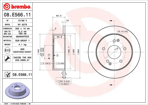 Set freni disco brembo - freni,
