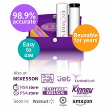 KNOWHEN Test di Ovulazione Saliva Avanzato con App Monitor Fertilità Personale