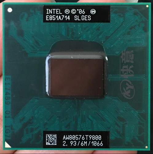 Intel core duo - intel, t9800