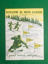 brochure pubblicitaria SCIOLINA anni '50