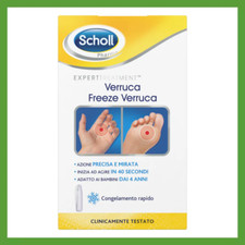 Scholl's freeze verruca porri rimozione a freddo crioterapia dita pelle mani