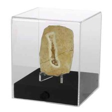 ESPOSITORE CUBE IN PLEXIGLAS PER MINERALI CRISTALLI FOSSILI