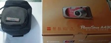Nuova fotocamera digitale Canon Power Shot A430 con custodia Pixmania e SD da 512 mb 