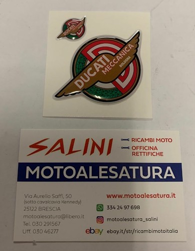 Coppia adesivi ducati - coppia,