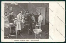 Firenze Città Ospedale Militare Militari cartolina QQ2203