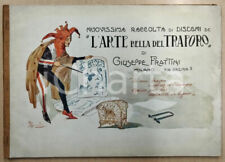 1950 ca Giuseppe FRATTINI L'arte bella del traforo - Nuovissima raccolta disegni