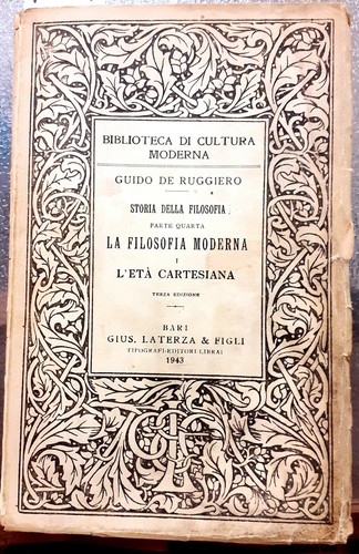 Filosofia moderna eta - filosofia, l'eta'