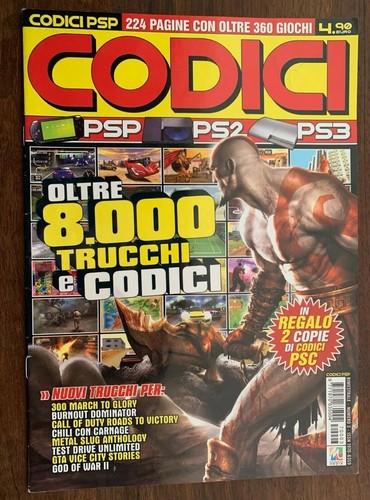 Codici psp ps2 ps3 - codici,
