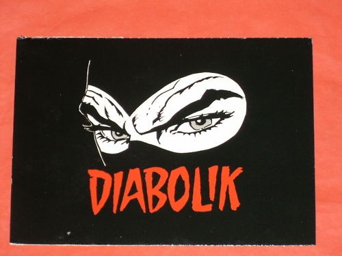 Cartolina diabolik - diabolik, da