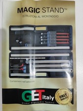 Magic Stand supporto snodabile in alluminio acciaio per laptop portatile.