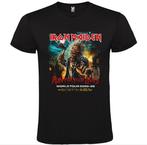 Shirt unisex iron maiden run - unisex,