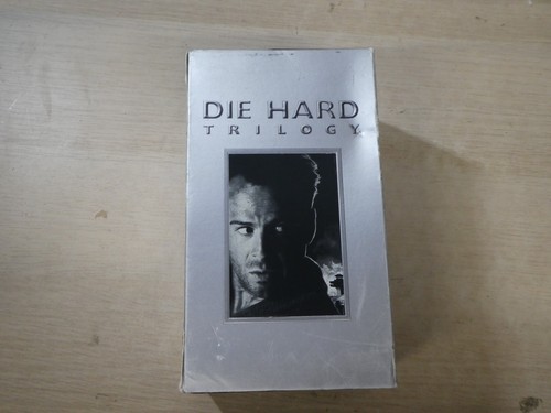 Die hard trilogy vhs tape - die,