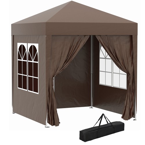 Gazebo 2x2 pieghevole con - m,