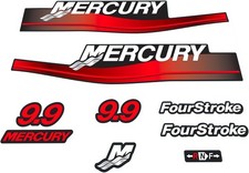 Marine Outboard Decal Set for