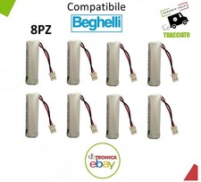 KIT 8 PZ BATTERIA DI  RICAMBIO