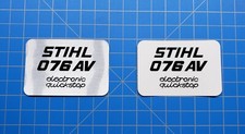 Targa badge Stihl 076 AV