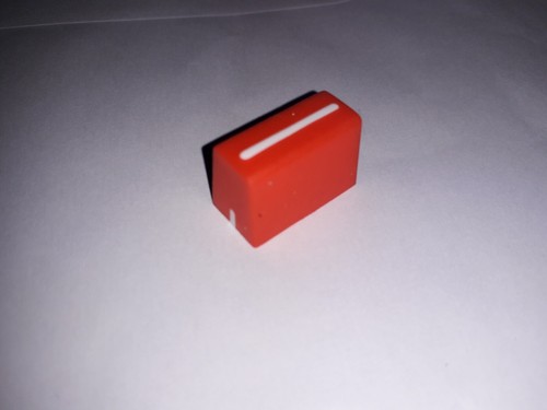 Mixer red fader - dj, knob