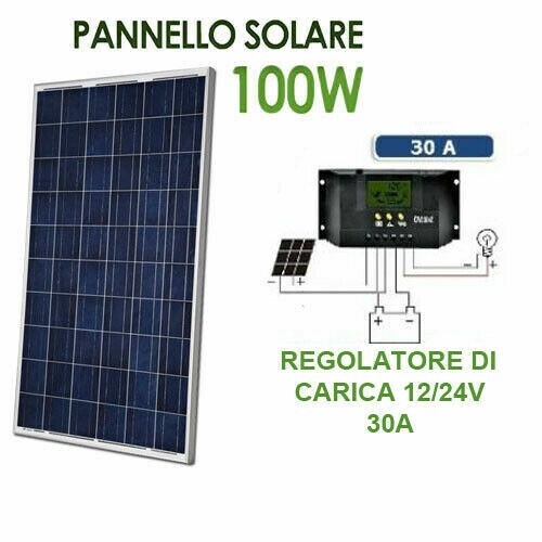 Kit 100w pannello - 100w,