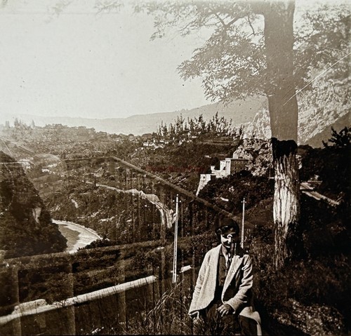 Paesaggio donna doppia - donna,