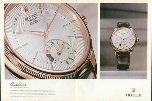 Rolex cellini rivista - rivista, stampa