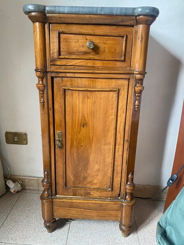 Comodino antico fine xix - comodino,