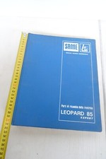 catalogo parti di ricambio trattore Same Leopard 85 export 1979