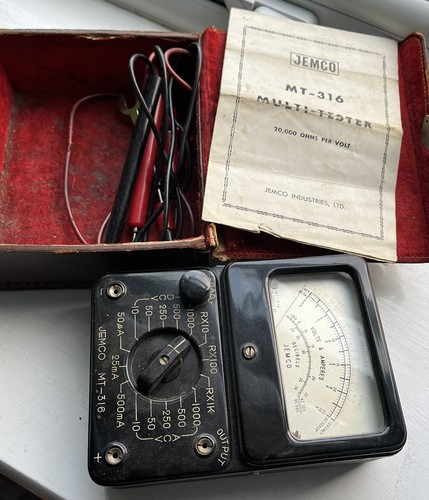 Multimetro jemco 316 - multimetro, mt-316