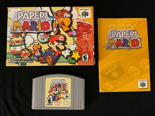 Paper mario nintendo 64 - paper,