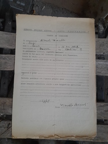 Iscrizione marcello avenali - di,