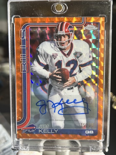 2025 topps chrome jim kelly - topps,
