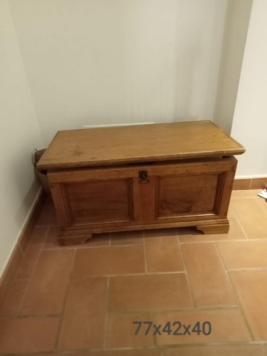 Cassapanca contenitore rustica - contenitore,