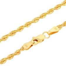 10K Oro Giallo 2.5mm Collana