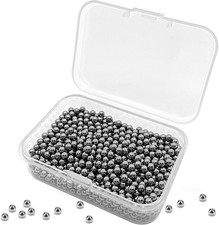 1000 Pezzi Perle Di Pulizia - Palline Acciaio per Pulizia Bottiglie 3Mm, Riutili